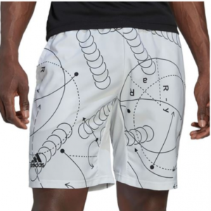 ADIDAS Club Graph Shorts White