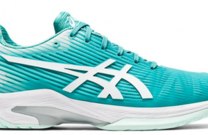 ASICS Solution Speed FF Vit/turkos Women