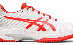 ASICS Solution Speed FF Women All Court white red