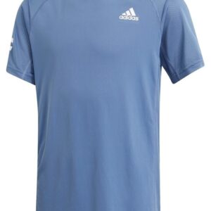 Adidas Boys Club 3-Stripe T-shirt Blue