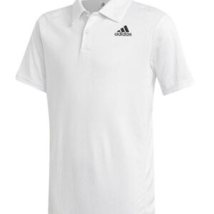 Adidas Boys Club Polo Junior Shirt Vit/Svart