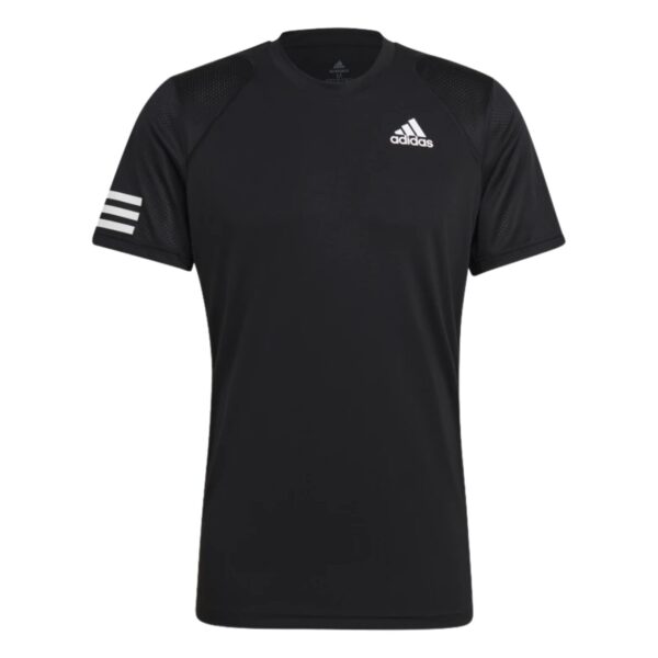 Adidas Club 3-Stripes T-Shirt Svart