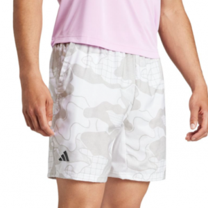 Adidas Club Graph Shorts Wh/Gy Mens