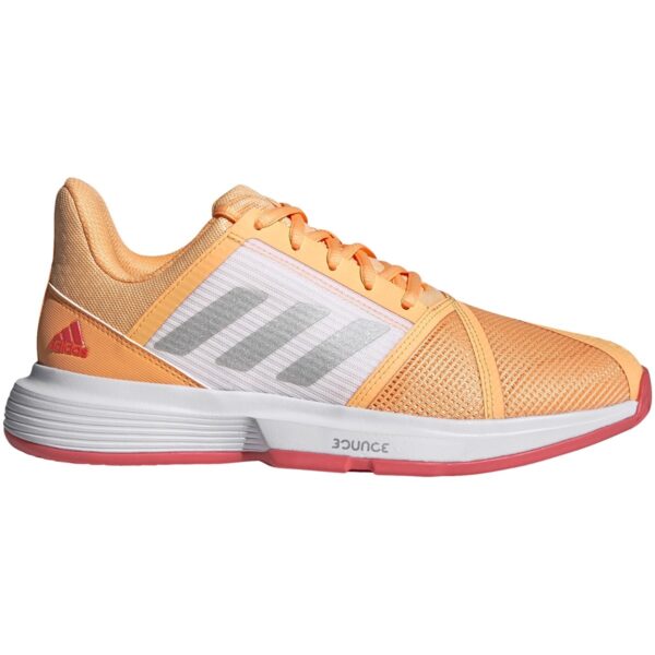 Adidas CourtJam Bounce Dam Acid Orange/Silver Metallic