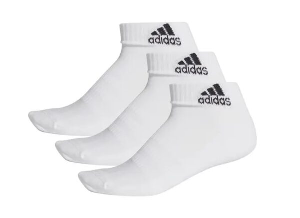 Adidas Cush Ankel Tennisstrumpor 3-pack Vit