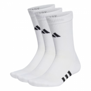 Adidas Performance Cushioned Crew White 3-pack Socks