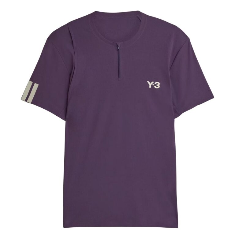 Adidas Y-3 Pro FreeLift Zip T-shirt Aurora Plum