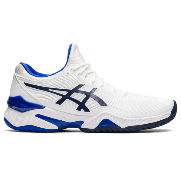 Asics Court FF 2 Dam White/Lapis Lazuli Blue