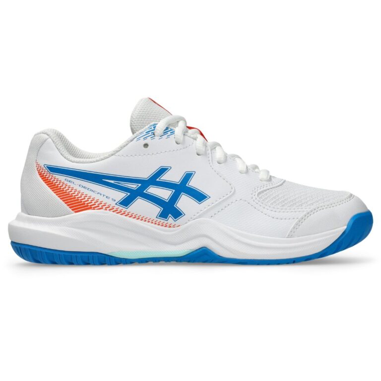 Asics Gel-Dedicate 9 Gs White/Directoire Blue