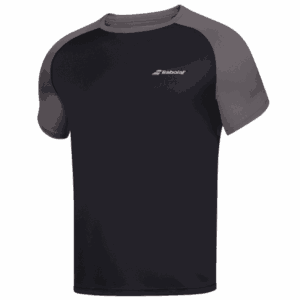 BABOLAT Play Crew Neck Tee Black Mens