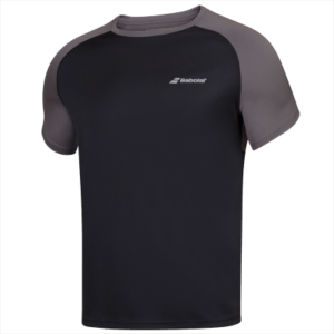 BABOLAT Play Crew Neck Tee Black Mens