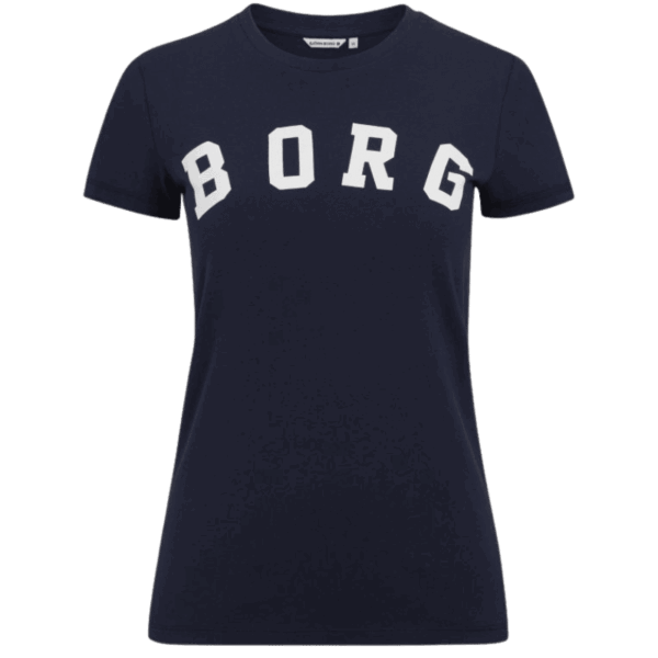 BJÖRN BORG Tee Borg Logo - M Blå Herrkläder > Björn Borg