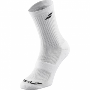 Babolat 3-pack White Crew Socks