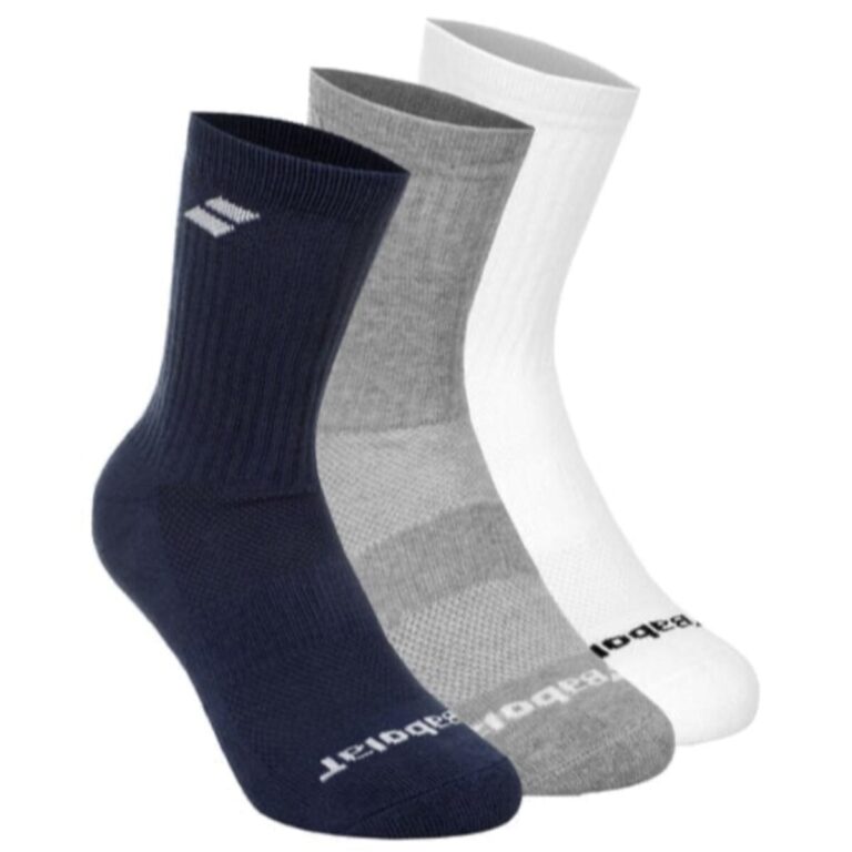 Babolat Basic Strumpor 3-pack Colors