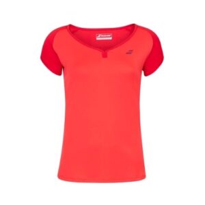 Babolat Play Cap Dam T-shirt Tomato Red