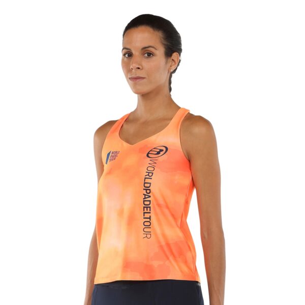 Bullpadel Yari Dam Tanktop Naranja Fluor