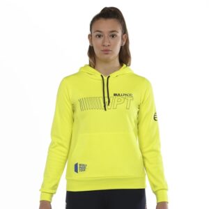 Bullpadel Yopal Hoodie Amarillo Azufre Fluor