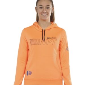 Bullpadel Yopal Hoodie Naranja Fluor