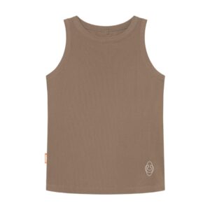 Cuera Active Rib Tank Top Women Walnut