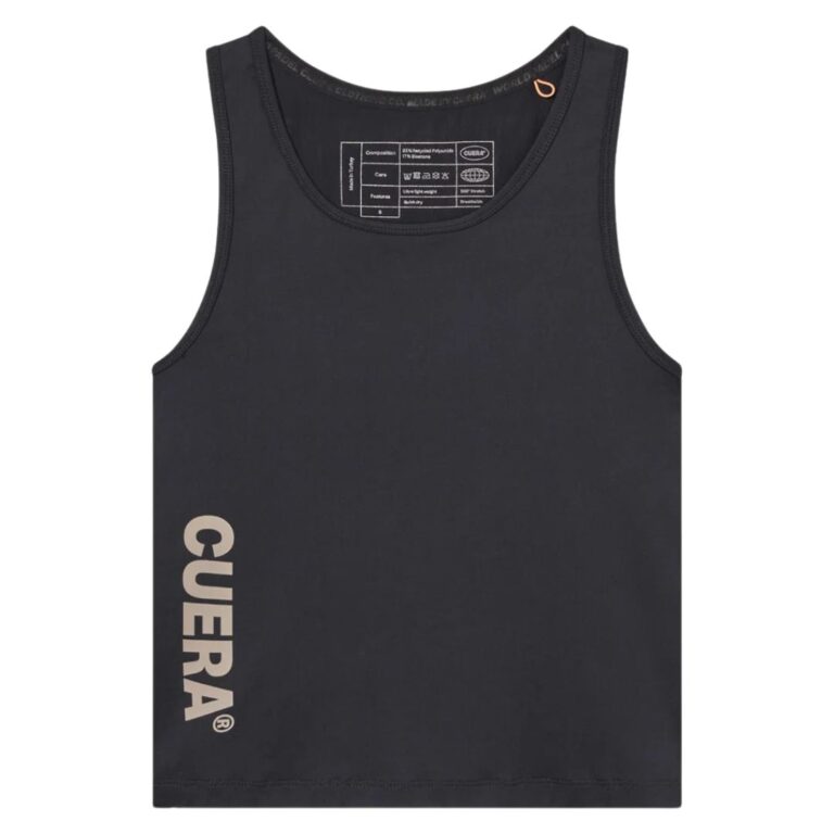 Cuera Oncourt Slim Tank Top Women Black