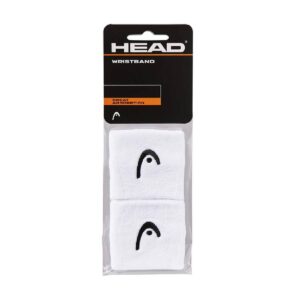 HEAD Svettband 2.5" Vit 2 pak