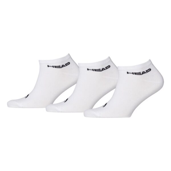 Head Ankelsockar 3-pack Vit