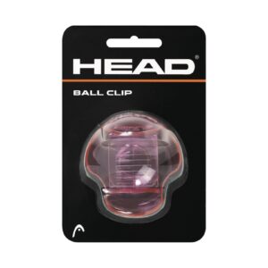 Head Ball Clip Clear Pink