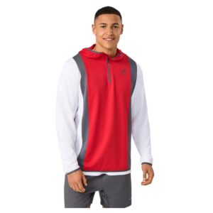 Head Club 25 Tech Hoodie Red/White