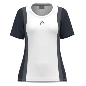 Head Club 25 Tech T-Shirt Girls Navy/White