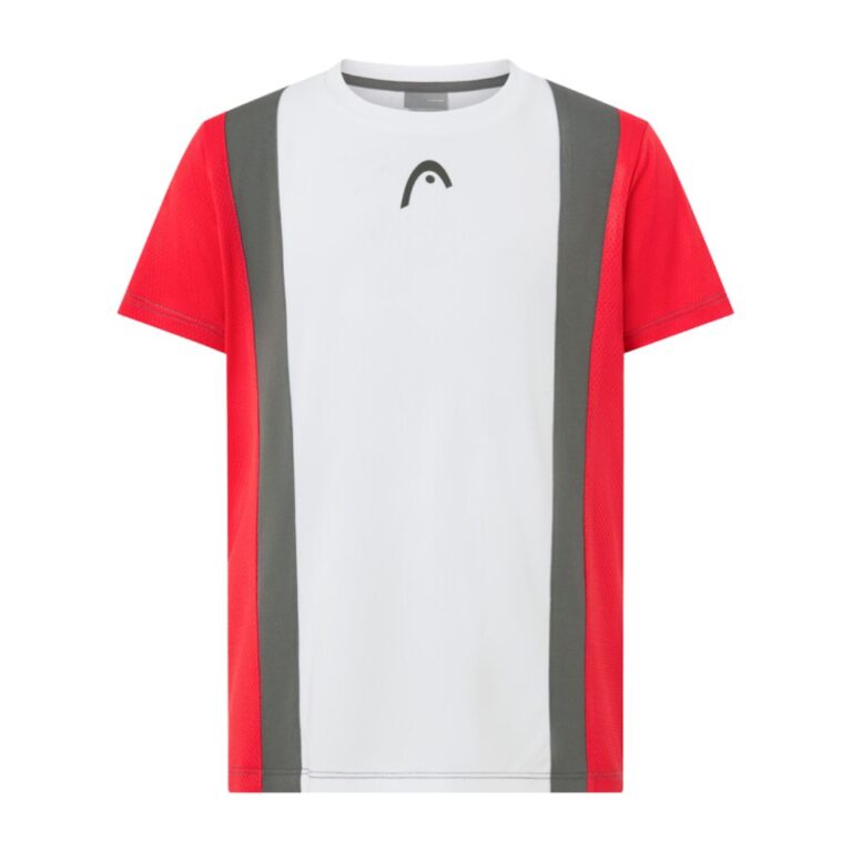 Head Club 25 Tech T-shirt Girls Red/White
