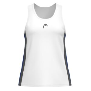Head Club 25 Tech Tank Top Women Navy/White
