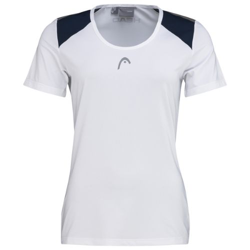 Head Club Tech T-shirt Dam White/Dress Blue