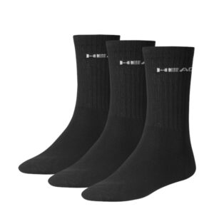 Head Crew Strumpor 3-Pack Svart