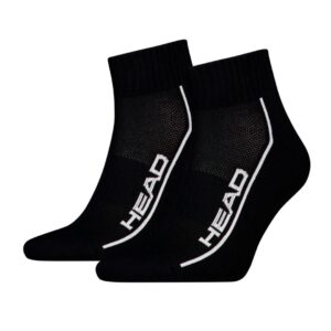 Head Performance Quarter Socks 2-Pack Black