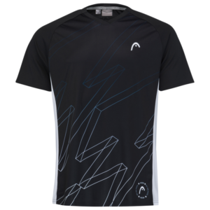 Head Play Tech T-shirt Print Padel/Black