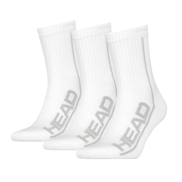 Head Socks Tennis 3P Performance White