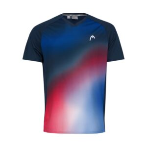 Head Topspin T-shirt Dark Blue/Print Vision