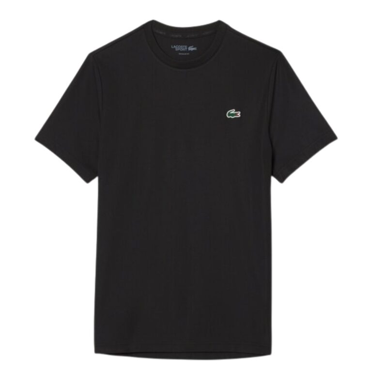 Lacoste Lightweight Sport T-shirt Black