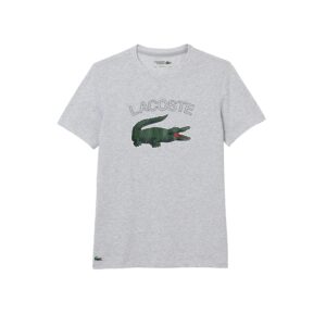 Lacoste Sport Crocodile T-shirt Silver