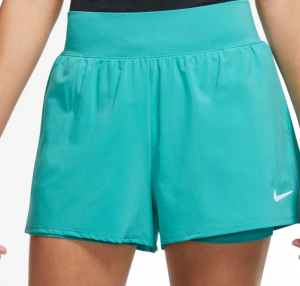 NIKE Court Victory Shorts with Ballpockets Green