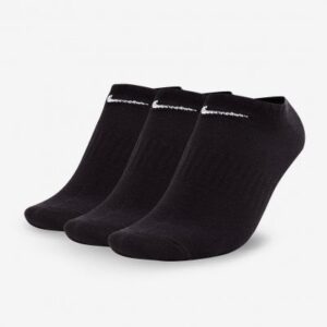 NIKE Every day No-Show Socks 3-pack Black