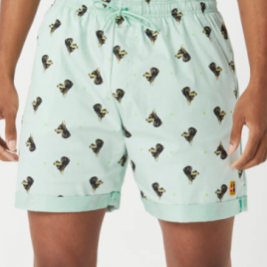 NIKE Print Heritage Shorts Green Mens