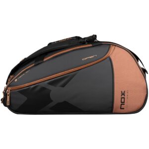 NOX Luxury Open Series Padelbag Black/Brown