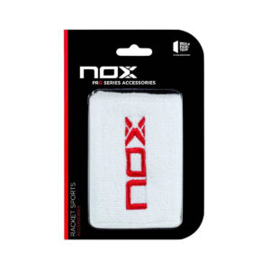NOX Svettband Vit/Röd