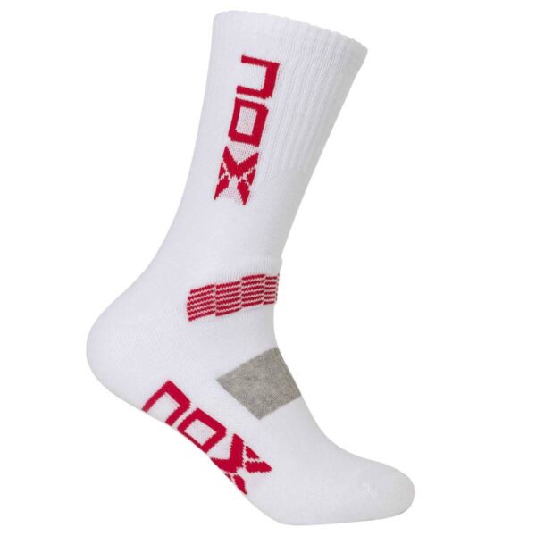 NOX Technical Socks White/Red