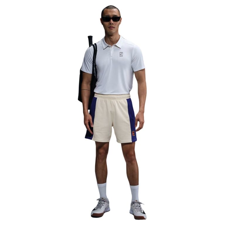 Nike Court Heritage Shorts Pale Ivory/Deep Night