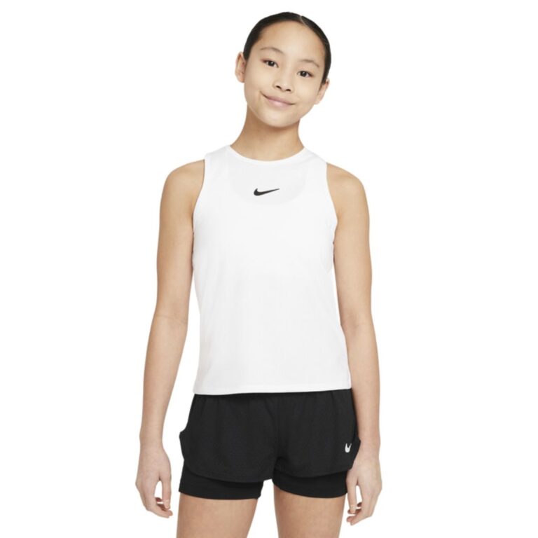 Nike Court Victory Girls Dri-FIT Tank Top White