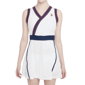 Nike Court drFit Slam Dress - M Vit Damkläder > Nike