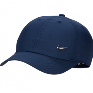 Nike Dri-FIT Club Cap Metal Swoosh Navy Jr