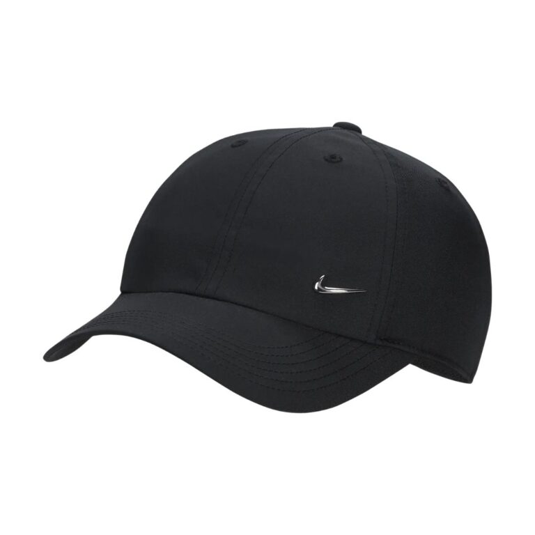 Nike Kids Dri-FIT Club Metal Swoosh Cap Black
